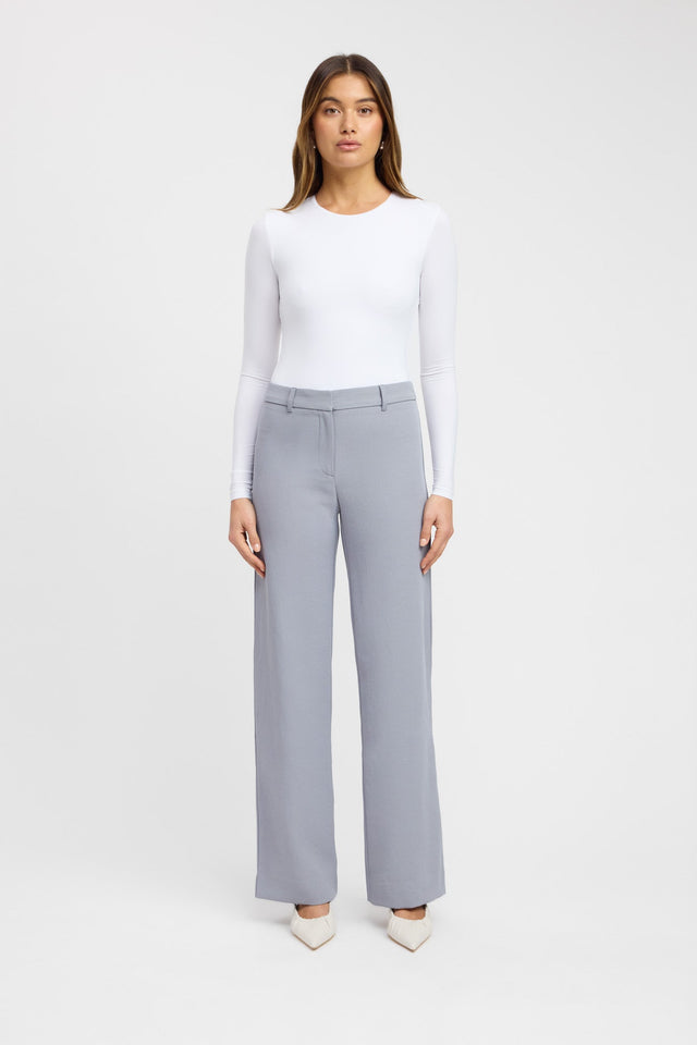 product Elina Long Sleeve Bodysuit Kookai Crew neck white womens-bodysuit 