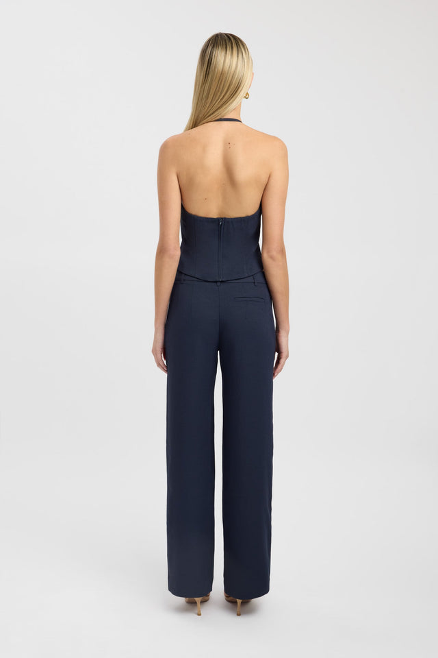 back Ariel Low Rise Pant Kookai Regular Low-rise brown womens-regular-pants 
