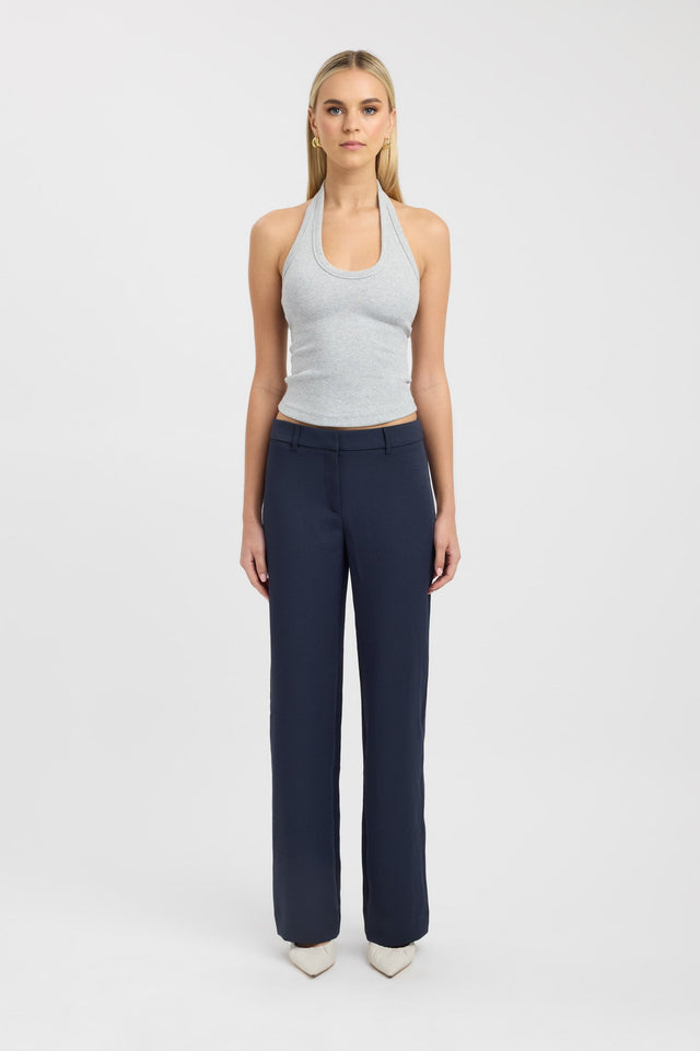 side Ariel Low Rise Pant Kookai Regular Low-rise brown womens-regular-pants 