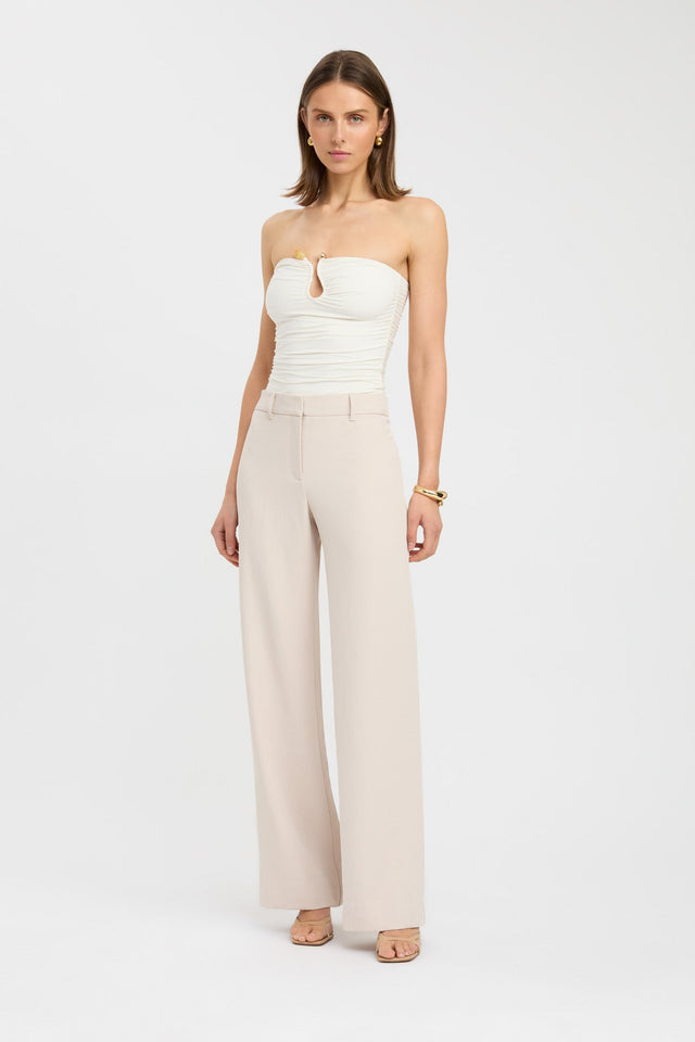 side Ariel Low Rise Pants Kookai relaxed Low-rise womens-regular-pants 