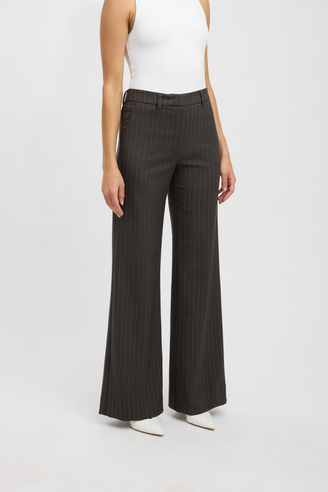 product Bergen Wide Leg Pant Kookai Wide-leg High-rise grey womens-regular-pants 