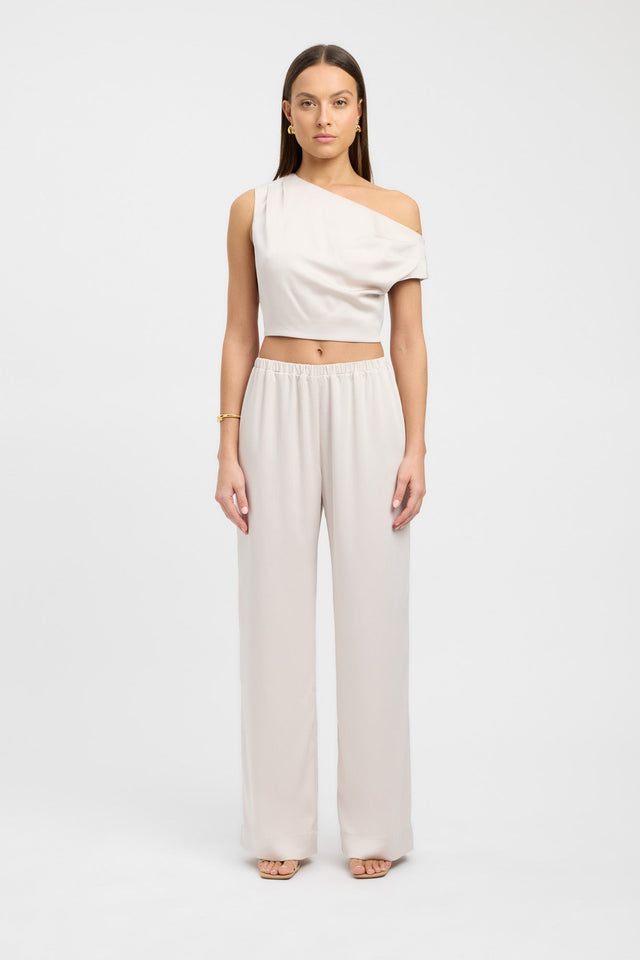 product Milan Wide Leg Pant Kookai Wide-leg High-rise white womens-regular-pants 