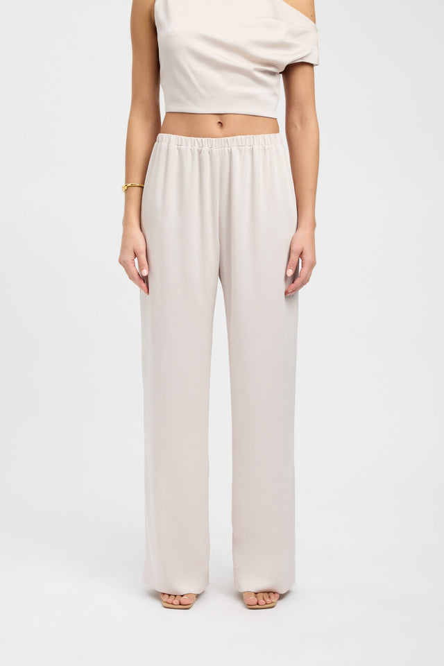 product Milan Wide Leg Pant Kookai Wide-leg High-rise white womens-regular-pants 