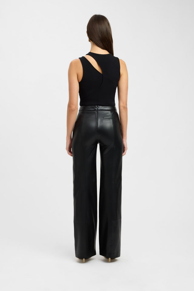 front Phoenix Pant Kookai Regular High-rise white womens-regular-pants 