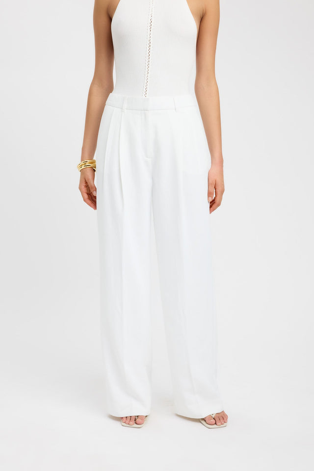 side Opal Adjustable Pant Kookai Wide-leg High-rise black womens-regular-pants 