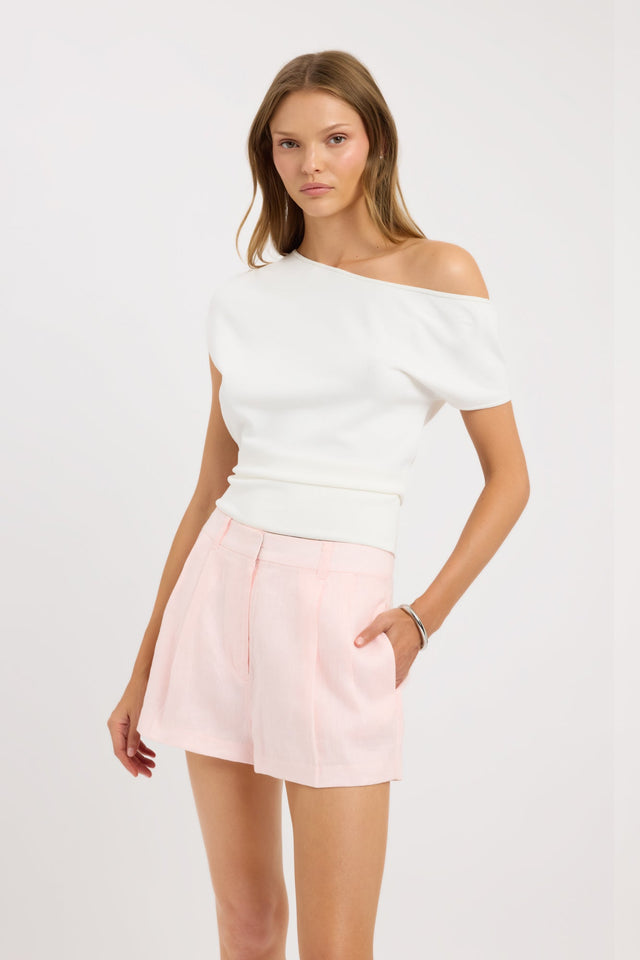 back Tahiti Tailored Short Kookai High-rise Relaxed womens-shorts 