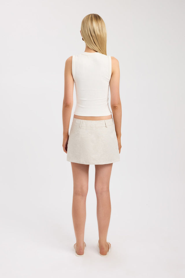 back Tahiti Skort Kookai Straight Mini womens-skirts 