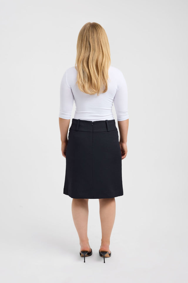 Ariel Low Rise Midi Skirt