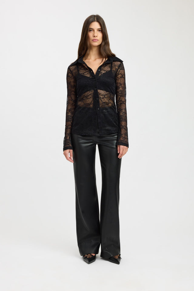 product Camilla Lace Shirt Kookai Relaxed white womens-singlets 