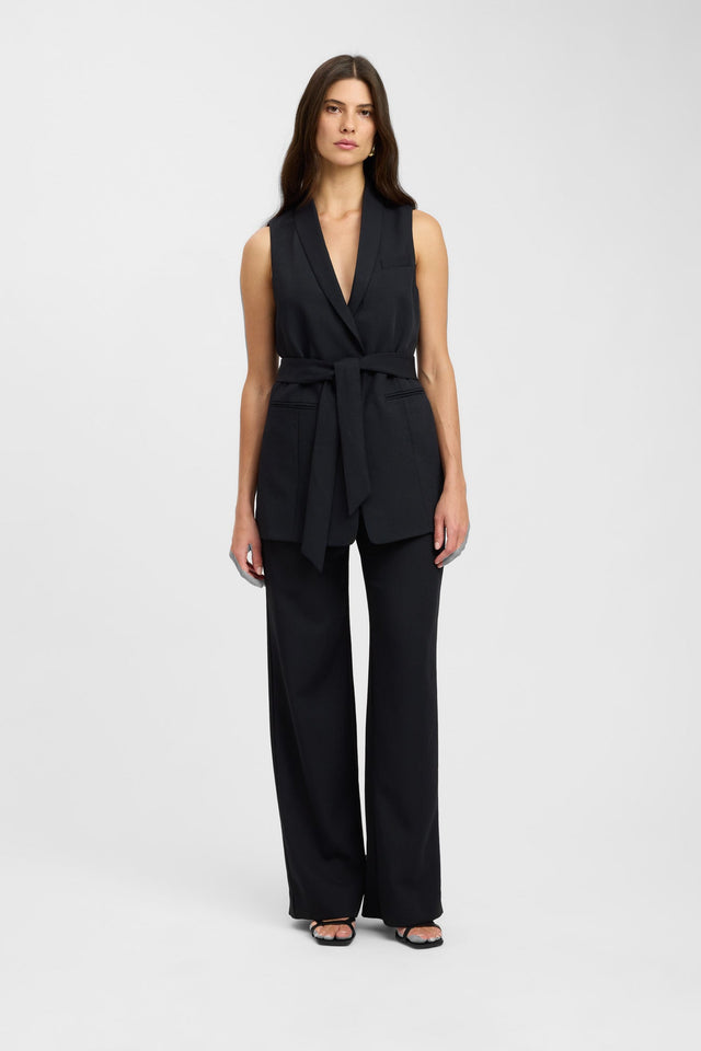 product Ariel Suit Top Kookai Fitted V-neck Sleeveless Womens-Blouse 