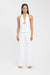 Oyster Halter Trim Top