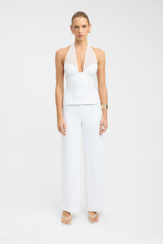 Oyster Mesh Top