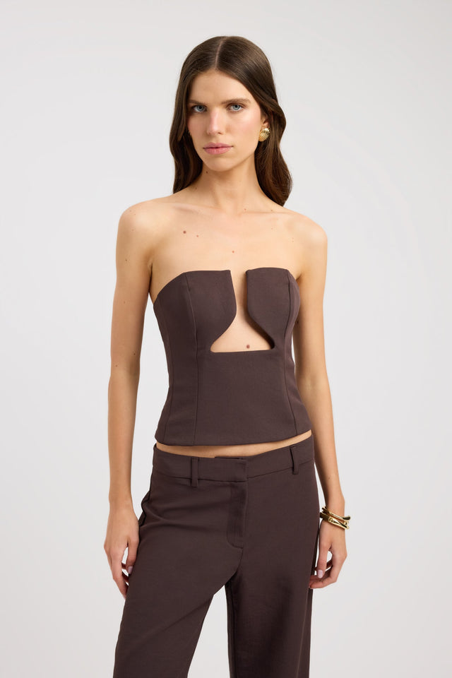 Ariel Low Cut Top