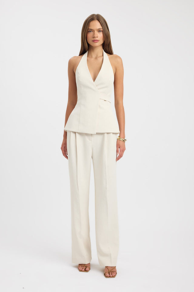 Ariel Pleated Pant Kookai Regular Mid-rise womens-regular-pants 