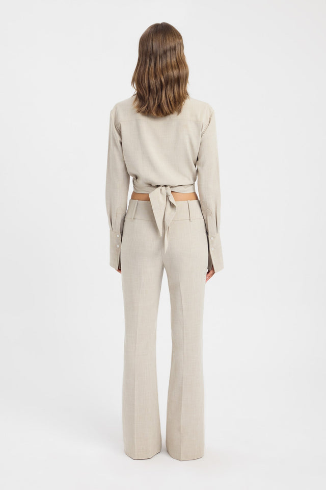 back Clemence Pant Kookai Regular Low-rise womens-regular-pants 