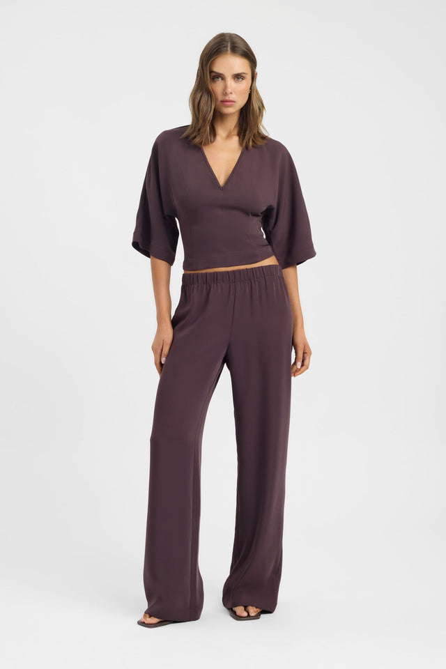 Maria Deep Vee Top