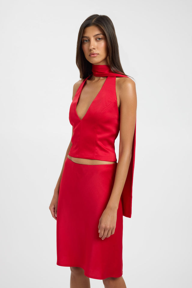 Palermo Scarf Top