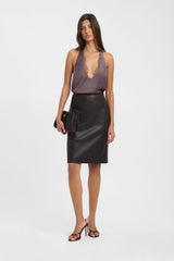 Palermo Lace Vee Neck Top