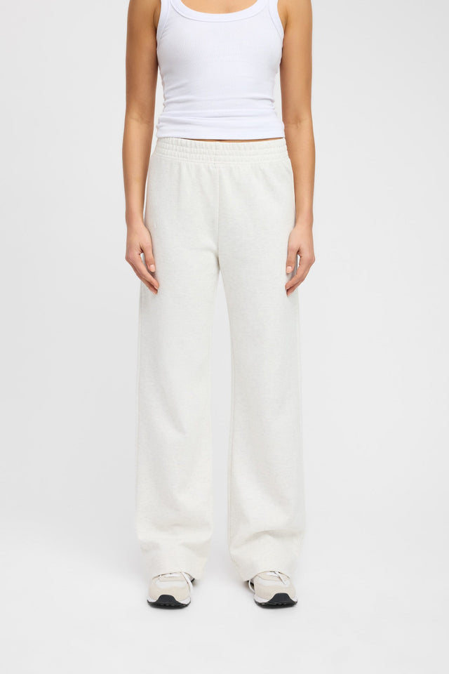 front Otis Wide Leg Trackpant Kookai Wide-leg Mid-rise white womens-regular-pants 