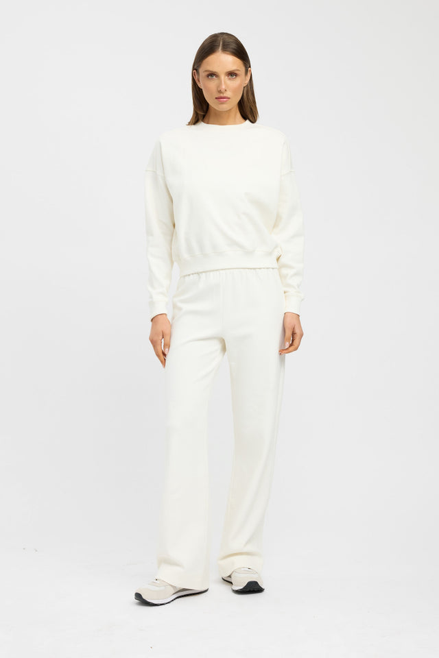 product Tatum Cropped Sweater Kookai Relaxed Highneck Long sleeve Womens-Blouse 