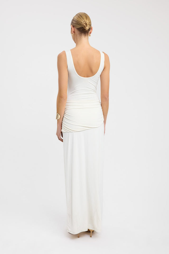 back Shara Maxi Dress Kookai Bodycon Maxi Fitted Scoopneck womens-dresses 