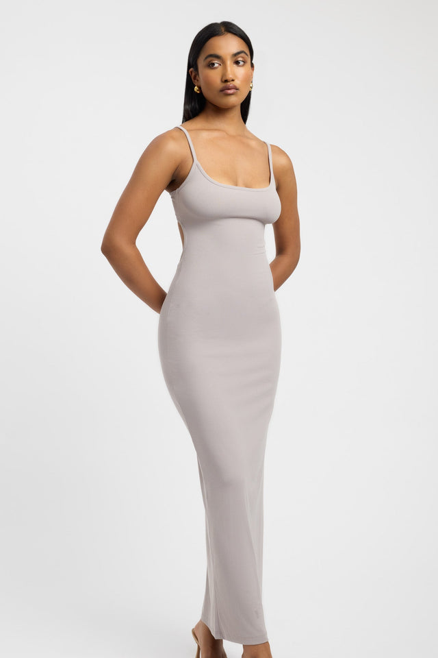 product Lisa Maxi Dress Kookai Straight Maxi Fitted Squareneck white womens-dresses 