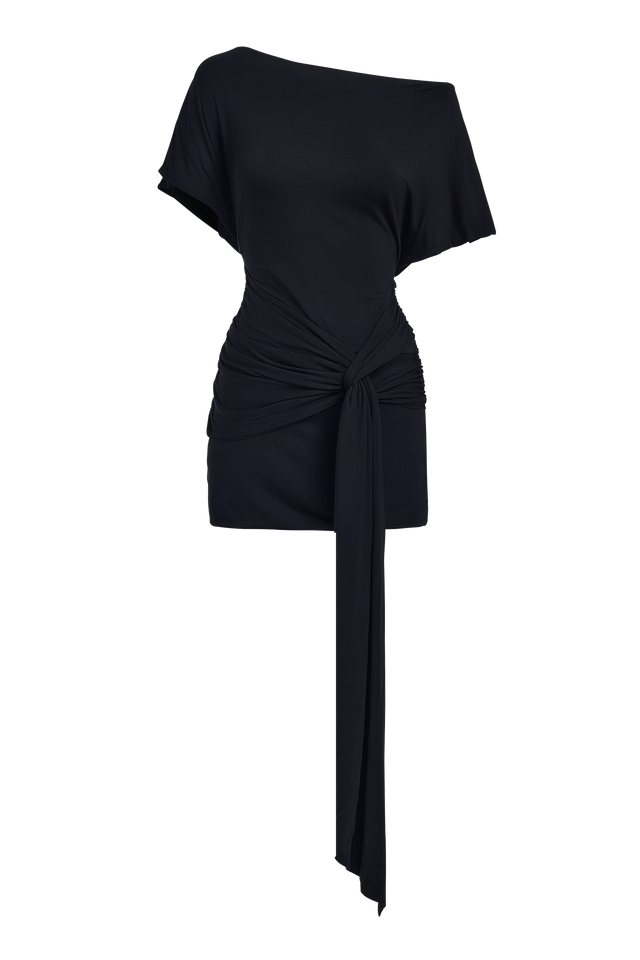 Lorenze Mini Dress Kookai Bodycon Mini Fitted Asymmetry womens-dresses 
