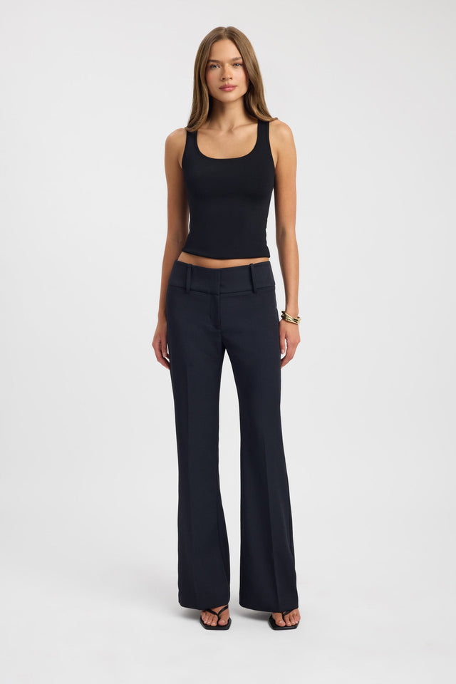 front Ariel Waistband Pant Kookai Regular Mid-rise womens-regular-pants 