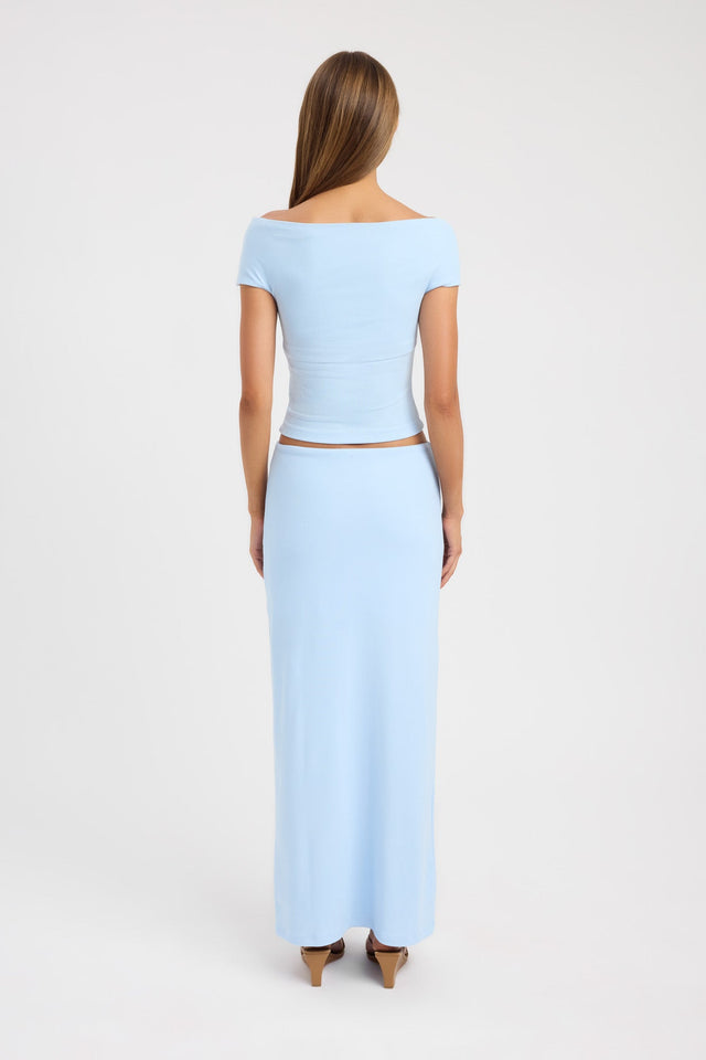 back Tatum Maxi Skirt Kookai Straight Maxi womens-skirts 