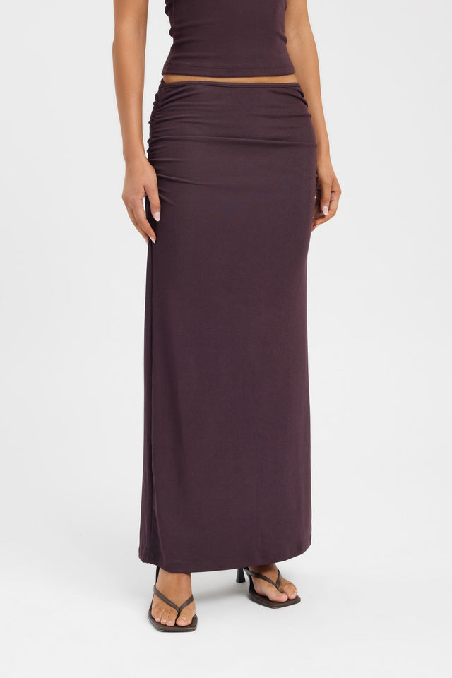 back Gabe Maxi Skirt Kookai Straight Maxi womens-skirts 