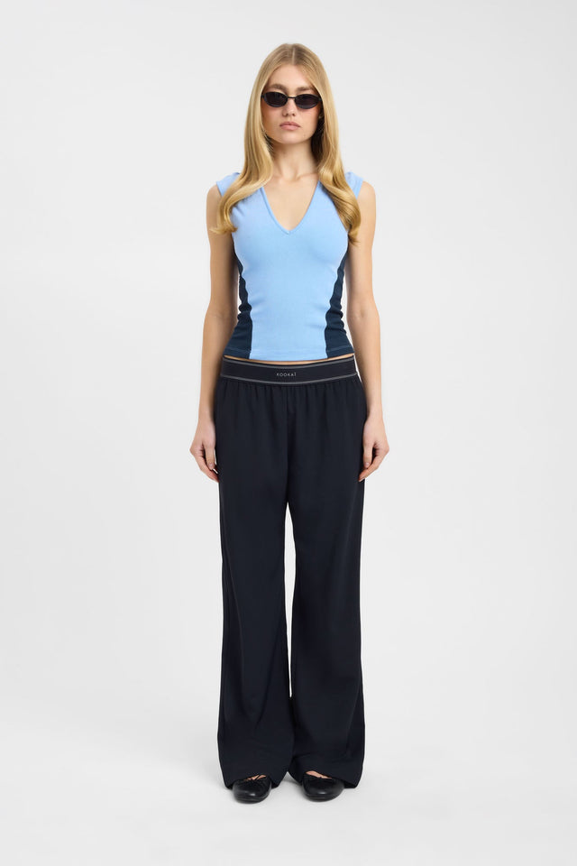 Zuri Contrast Top
