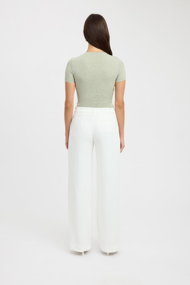 front Cruiser Crew Tee Kookai Fitted Roundneck Short sleeves Womens-Blouse 