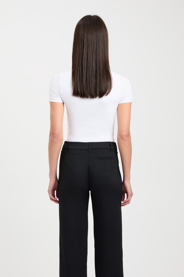 front Cruiser Crew Tee Kookai Fitted Highneck Short sleeves Womens-Blouse 