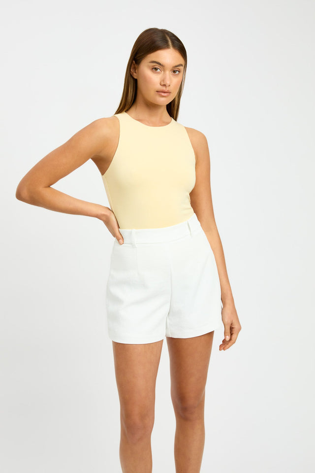 product Alpha Tank Kookai Fitted Highneck Sleeveless Womens-Blouse 