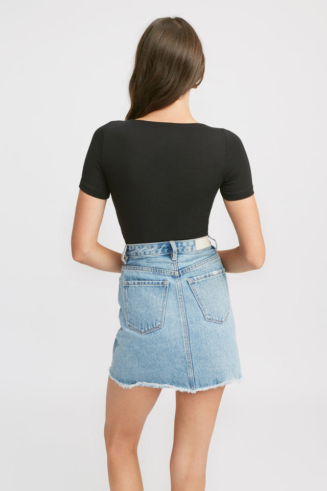 product Taylor Tee Kookai Square Fitted white womens-tees 