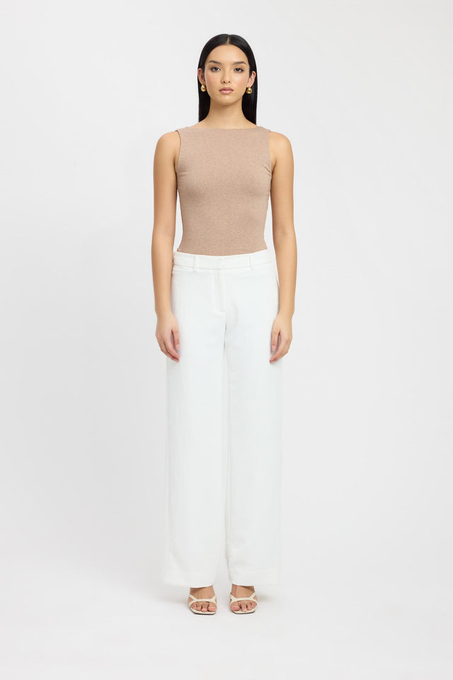 product Jordie Boat Tank Kookai Relaxed Strapless Round white womens-singlets 