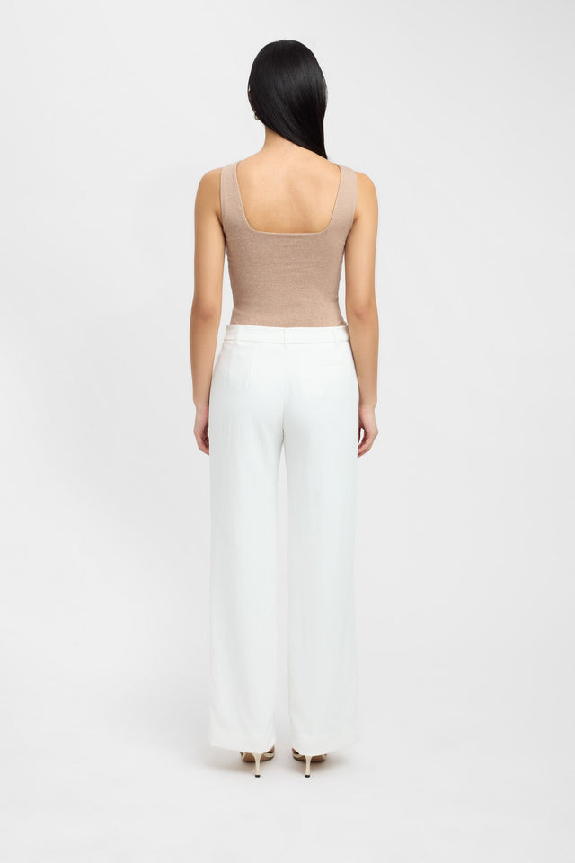 product Jordie Boat Tank Kookai Relaxed Strapless Round white womens-singlets 