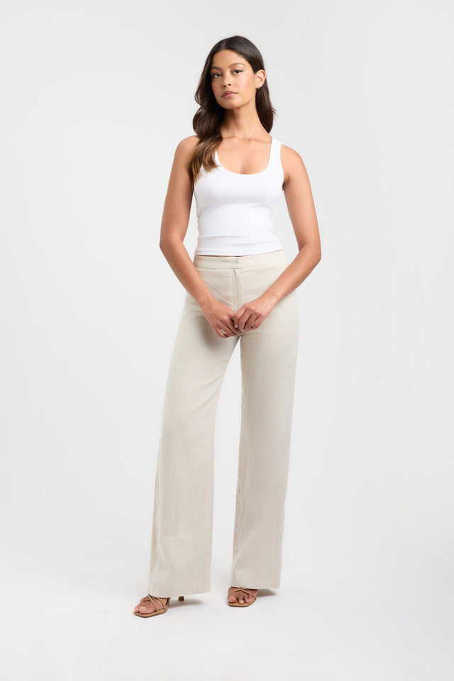 product Ness Tank Kookai Fitted Boatneck Sleeveless Womens-Blouse 