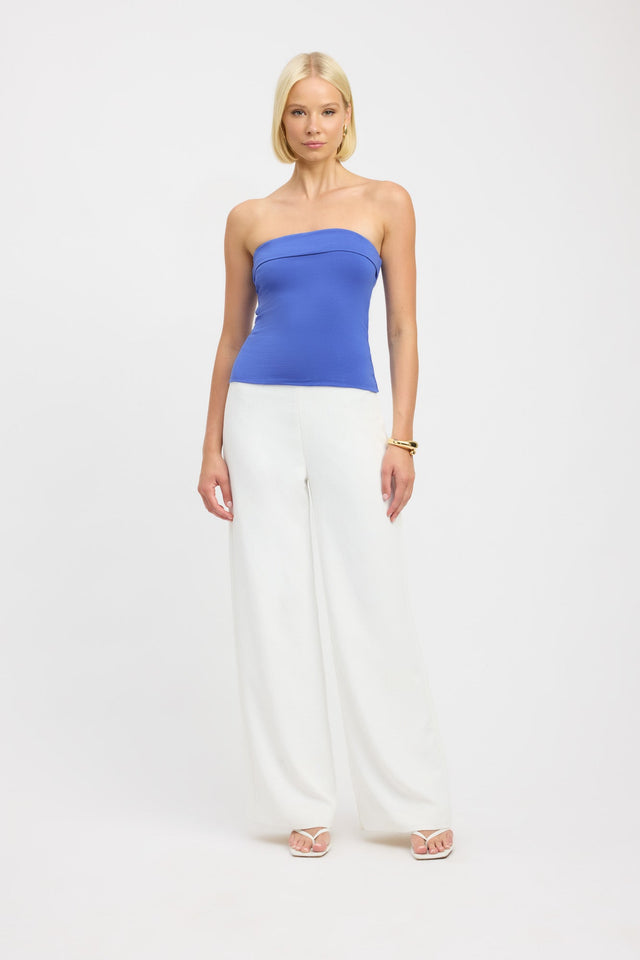 product Lulu Top Kookai Fitted Squareneck Sleeveless Womens-Blouse 