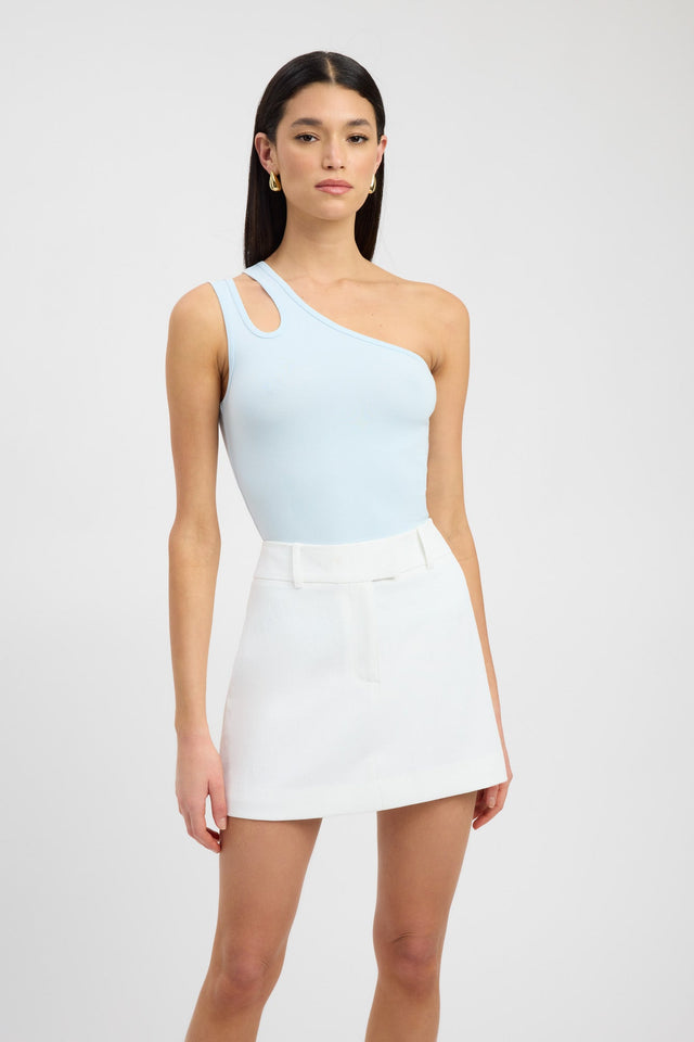 product Valery Tank Kookai Fitted Asymmetry Sleeveless Womens-Blouse 