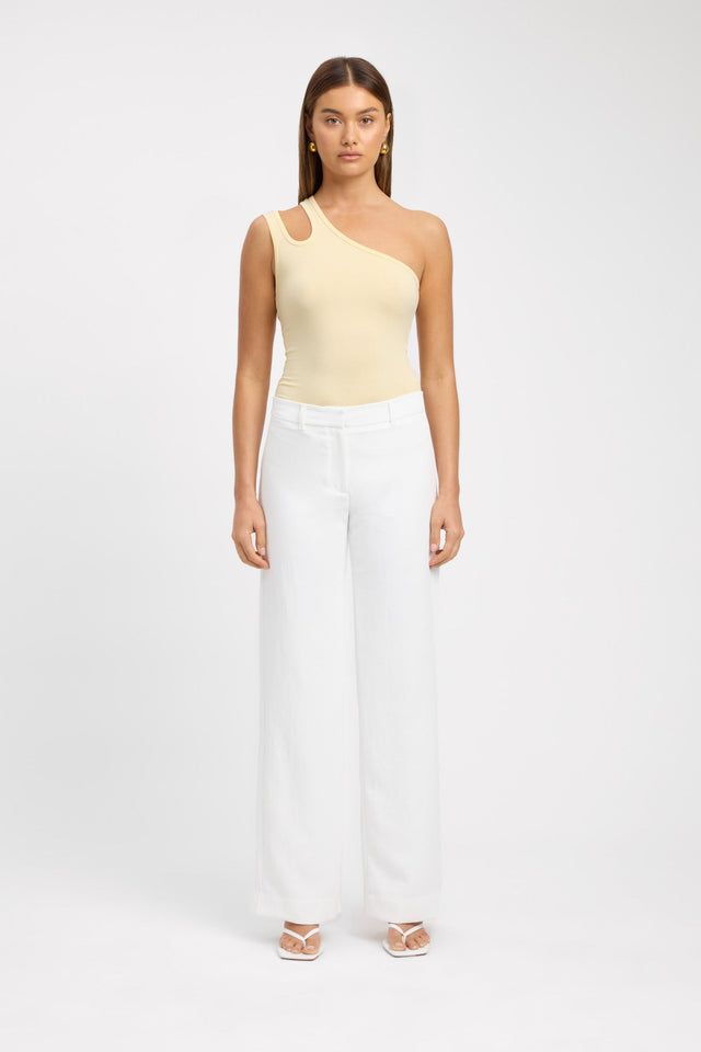 product Valery Tank Kookai Fitted Asymmetry Sleeveless Womens-Blouse 