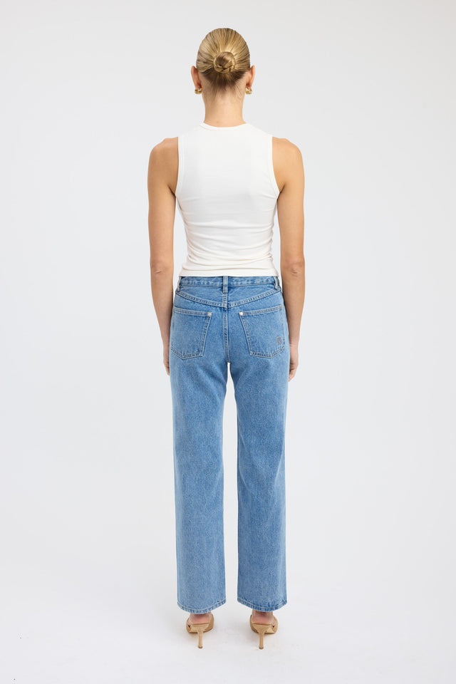back Robbie Jean Kookai Slim High-rise womens-regular-pants 