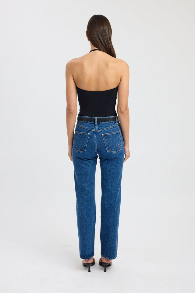 back Kristy Scoop Tank Kookai Fitted Thin strap Scoop womens-singlets 