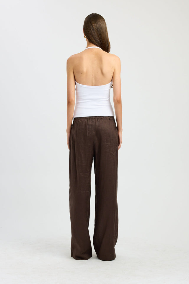 Kristy Scoop Tank Kookai Fitted Thin strap Scoop womens-singlets 