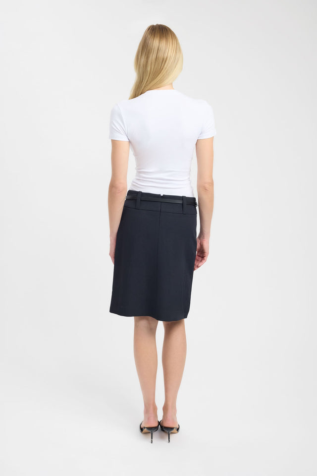 back Jess Tee Kookai Fitted V-neck Short sleeves Womens-Blouse 
