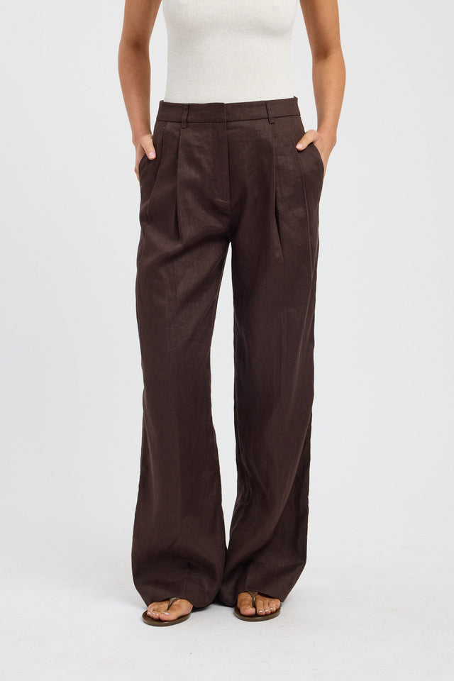 Palm Pleated Pant