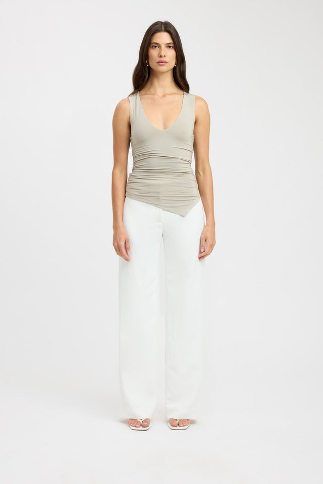 product Mina Top Kookai Fitted Boatneck Sleeveless Womens-Blouse 