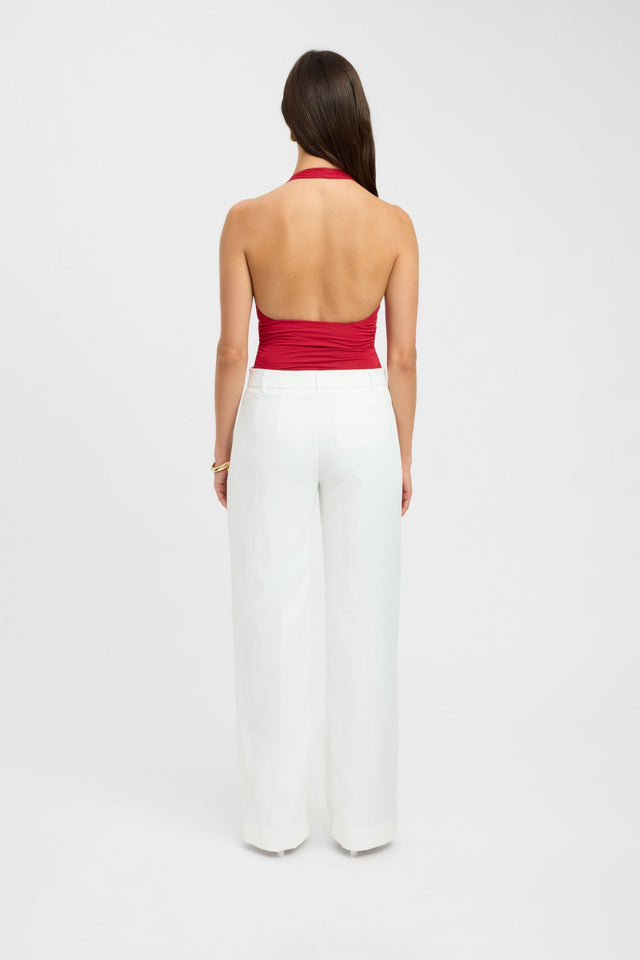 product Brooklyn Top Kookai Fitted Squareneck Sleeveless Womens-Blouse 