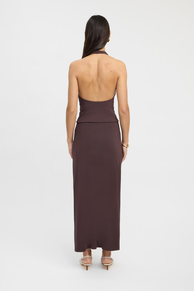 product Roberta Top Kookai Fitted Asymmetry Sleeveless Womens-Blouse 