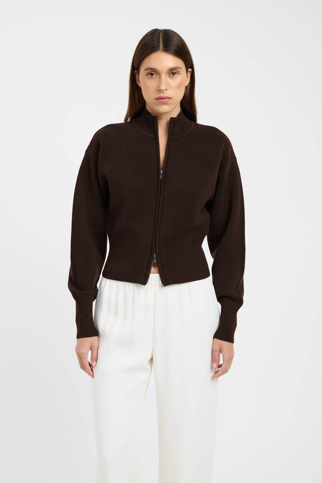 Dalton Zip Cardigan